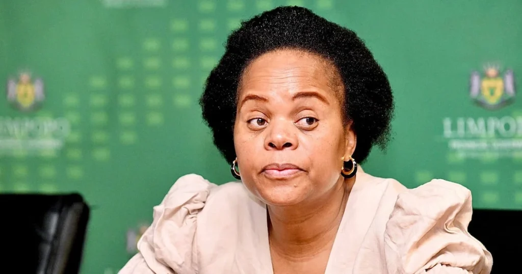 Ramathuba Mudzinganyama Limpopo Premier Ramathuba Criticises Officials After