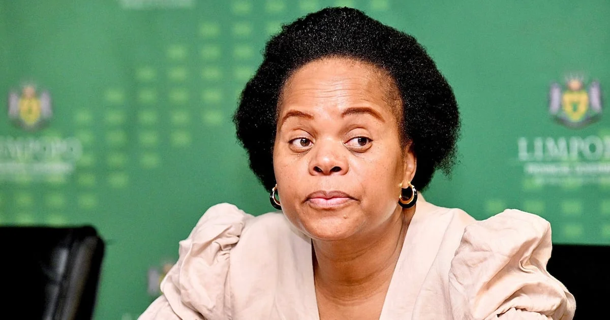 Ramathuba Mudzinganyama Limpopo Premier Ramathuba Criticises Officials After