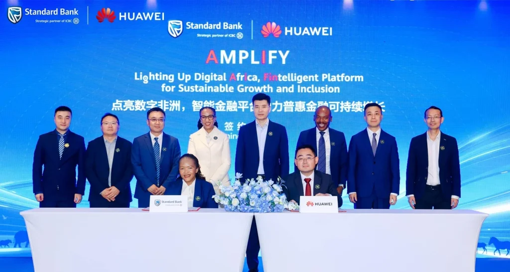 Standard Bank Huawei Standard Bank Signs Bigger Cloud Deal