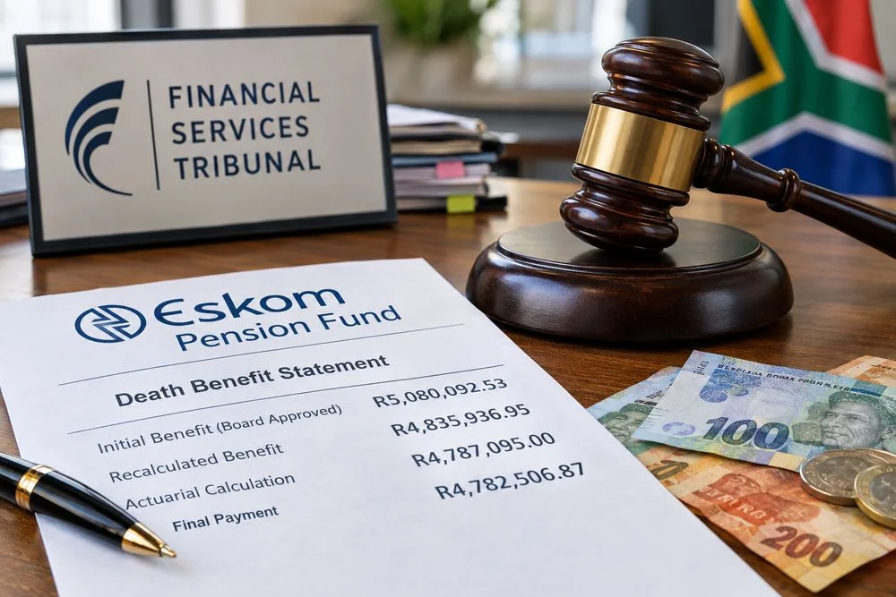 Eskom death benefit Tribunal Backs Widow Dispute Over Million