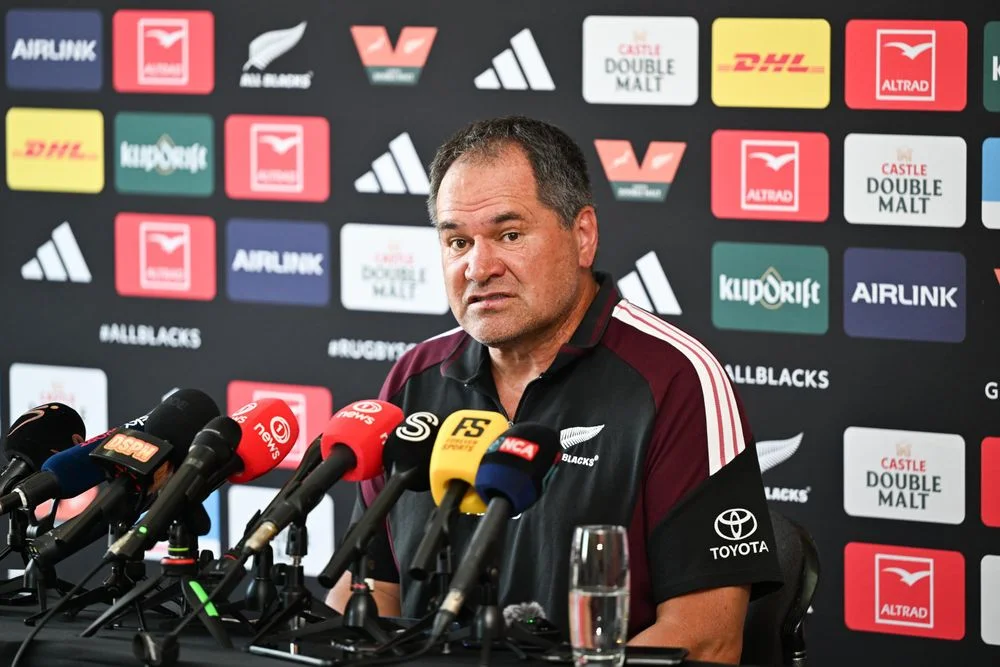 Rugby World Cup draw All Blacks Coach Dave Rennie Calls