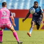 Bulls Stade Francais Cheswill Jooste Scores Hat Trick Bulls