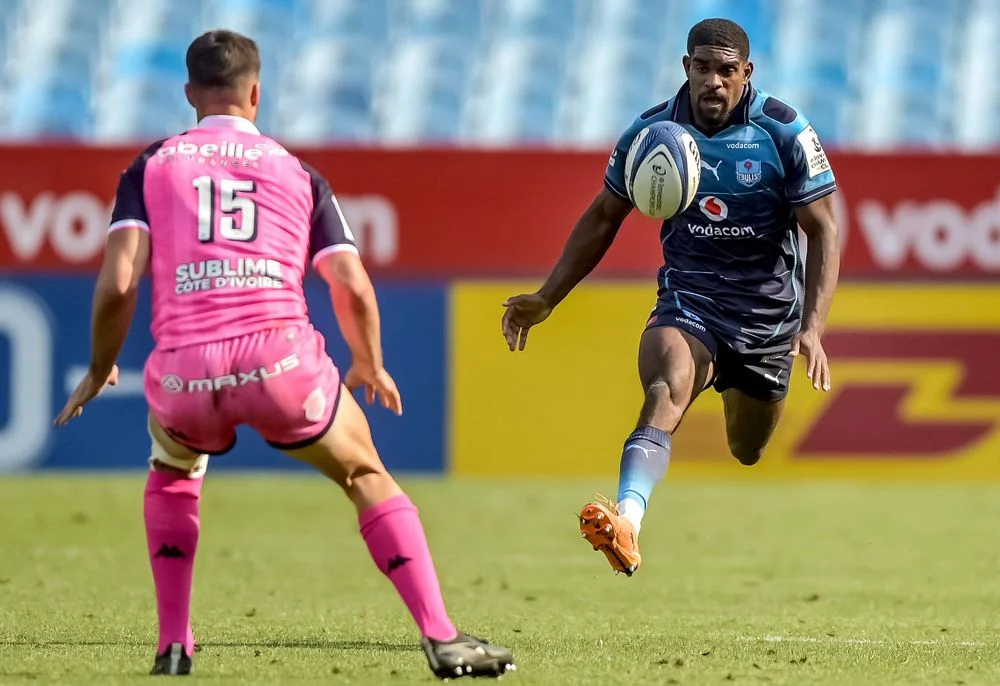 Bulls Stade Francais Cheswill Jooste Scores Hat Trick Bulls