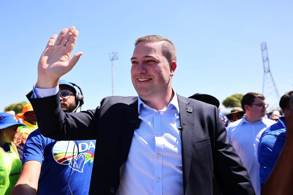 DA Western Cape rally Leader Hill Lewis Promises Safer Towns
