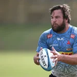 Frans Malherbe Frans Malherbe Back Stormers Training Springbok