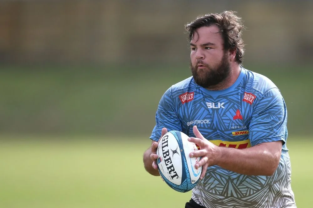 Frans Malherbe Frans Malherbe Back Stormers Training Springbok