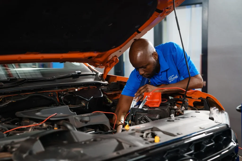 Ford technician contest Gqeberha Mechanic Brendon Jordaan Wins Ford