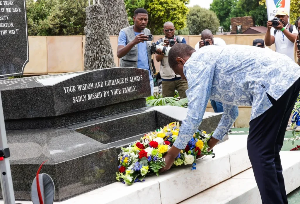 Mashatile OR Tambo Mashatile Calls South Africans Vote Responsibly