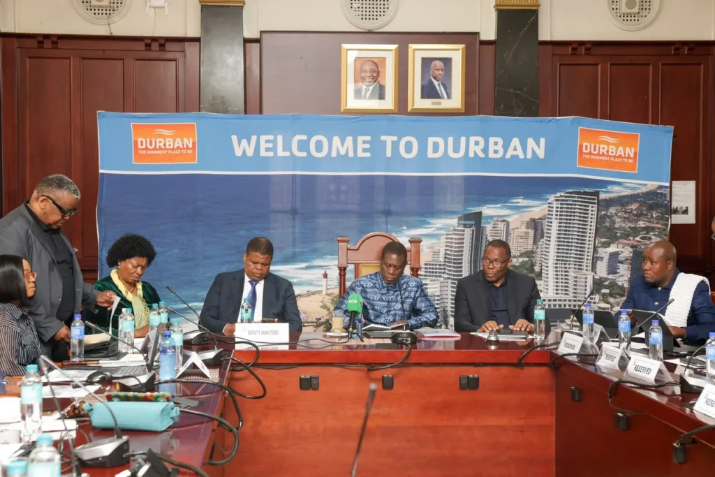 eThekwini working group Mashatile Says eThekwini Working Group Has