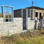 Mbizana housing project Mbizana Pensioner Builds Her Own Mud