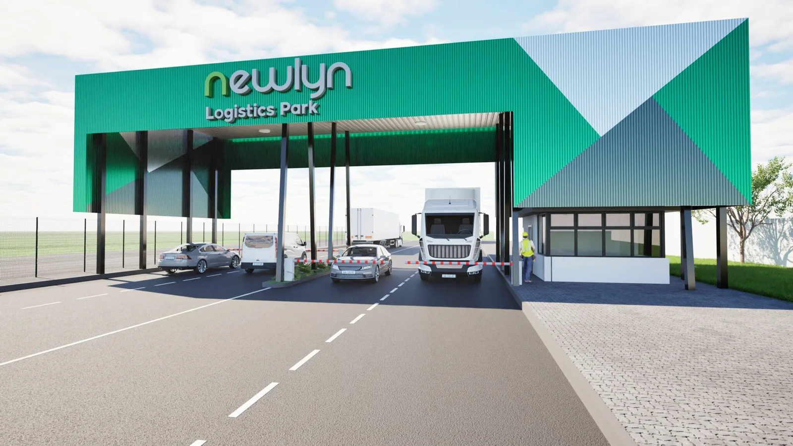 Gqeberha logistics park Newlyn Group Nears Completion First Warehouse