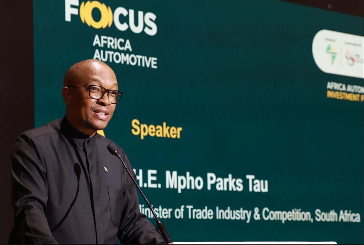 automotive investment Parks Tau Calls African Partnerships Grow