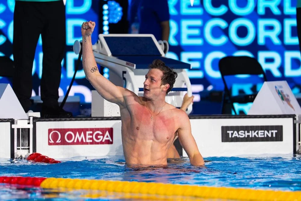 Pieter Coetzé world record Pieter Coetz Sets 50m Backstroke World