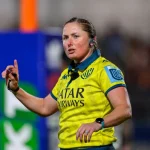 Aimee Barrett-Theron breast cancer Referee Aimee Barrett Theron Steps Away