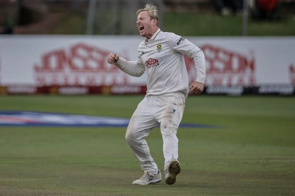 Simon Harmer Proteas Simon Harmer Says Proteas Win Shared