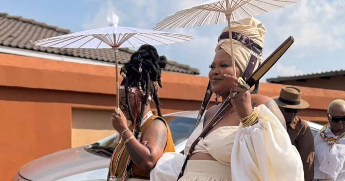 Buhlebendalo marries Botshelo Singer Buhlebendalo Marries Partner Botshelo Soweto